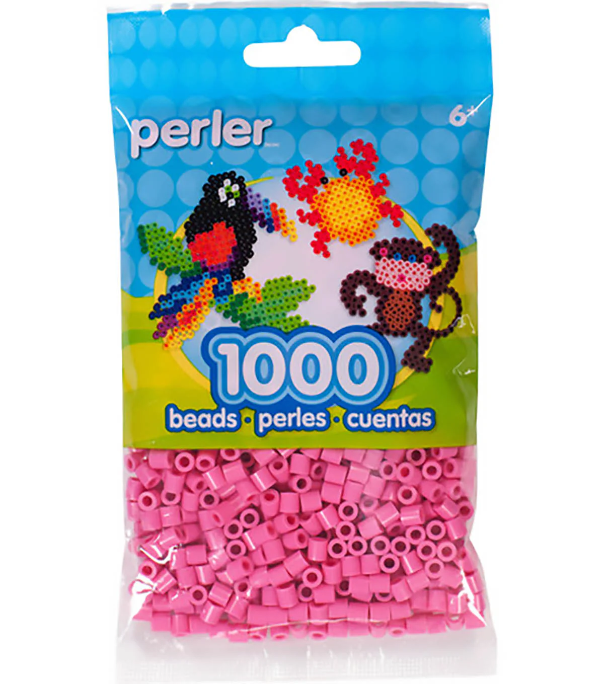 1,000 Perler Beads - Bubblegum - Image 2