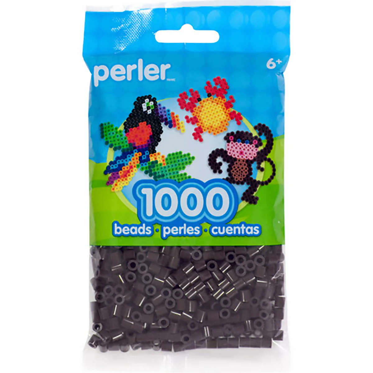 1,000 Perler Beads - Cocoa - Image 2