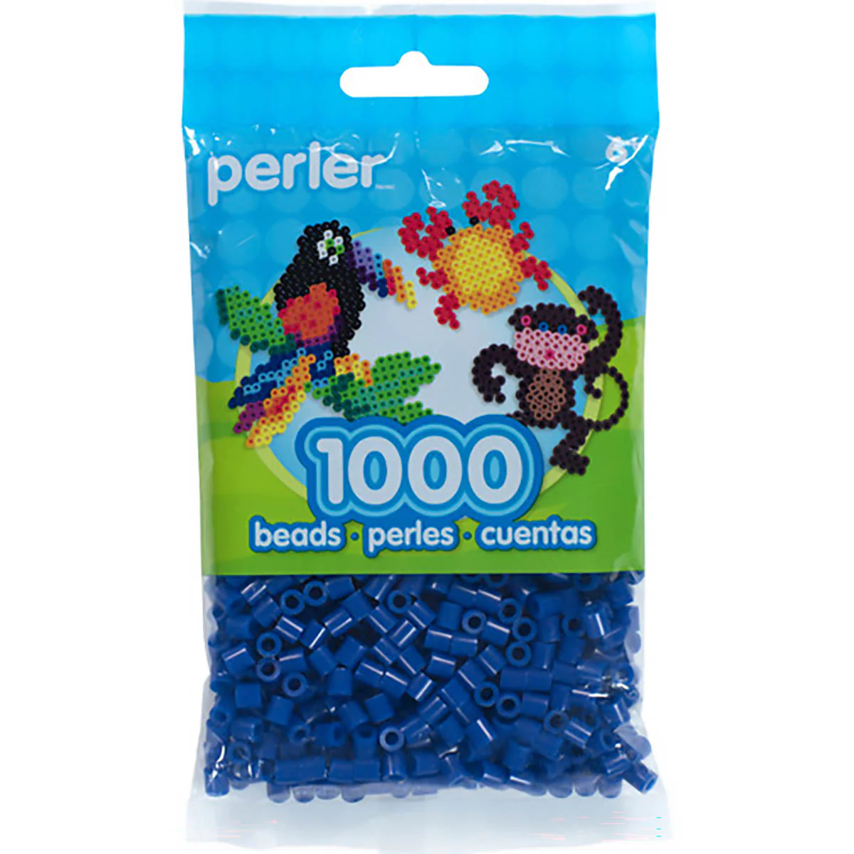 1,000 Perler Beads - Dark Blue - Image 2