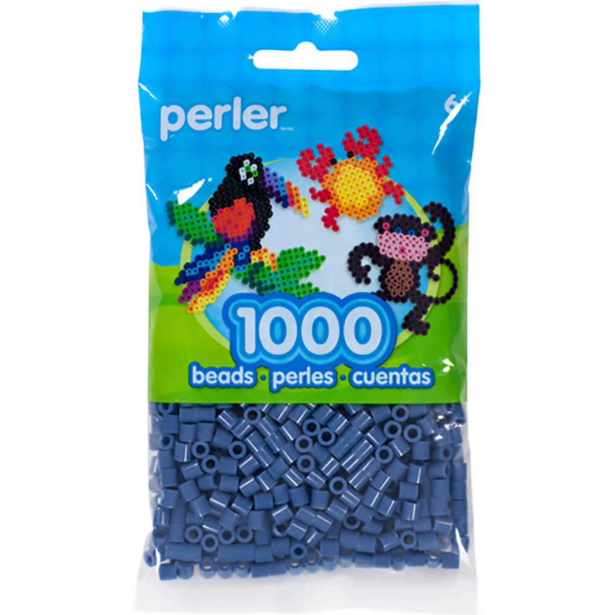 1,000 Perler Beads - Denim - Image 2