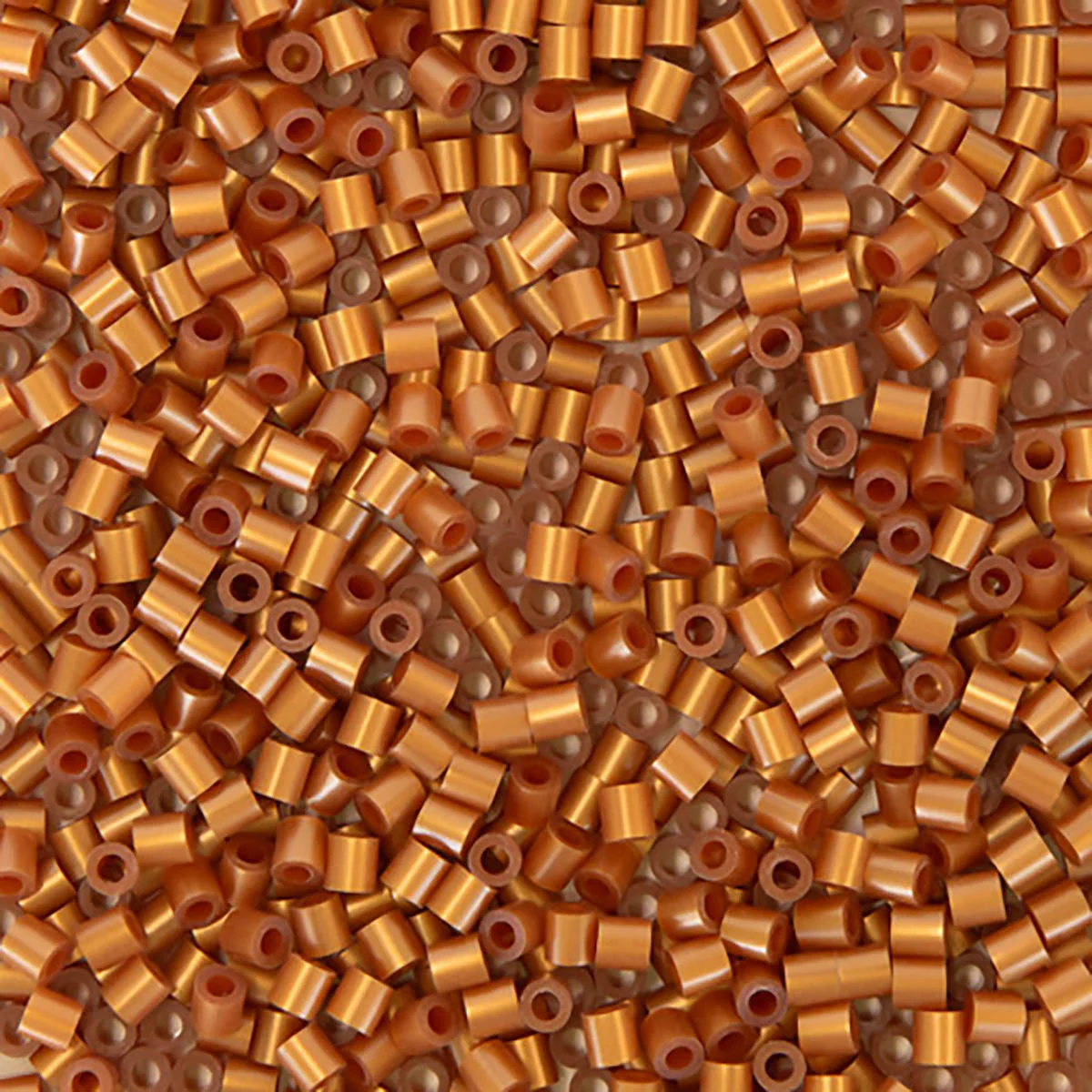 1,000 Perler Beads - Gold Metallic