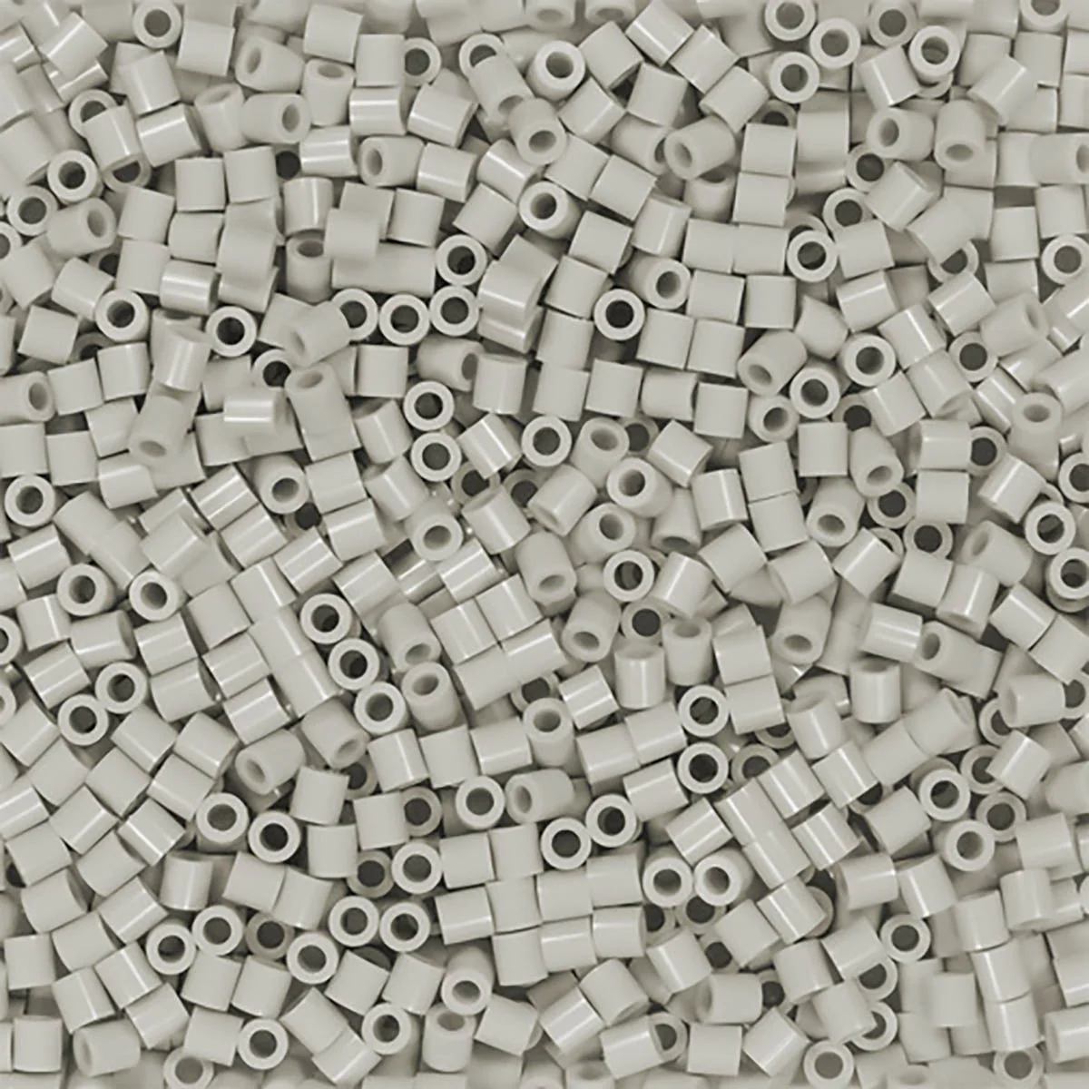 1,000 Perler Beads - Light Grey