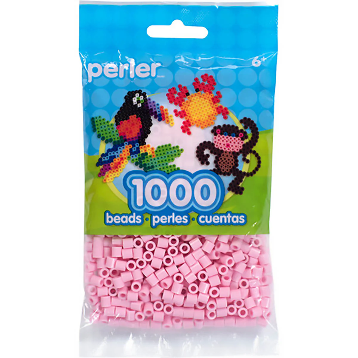1,000 Perler Beads - Light Pink - Image 2