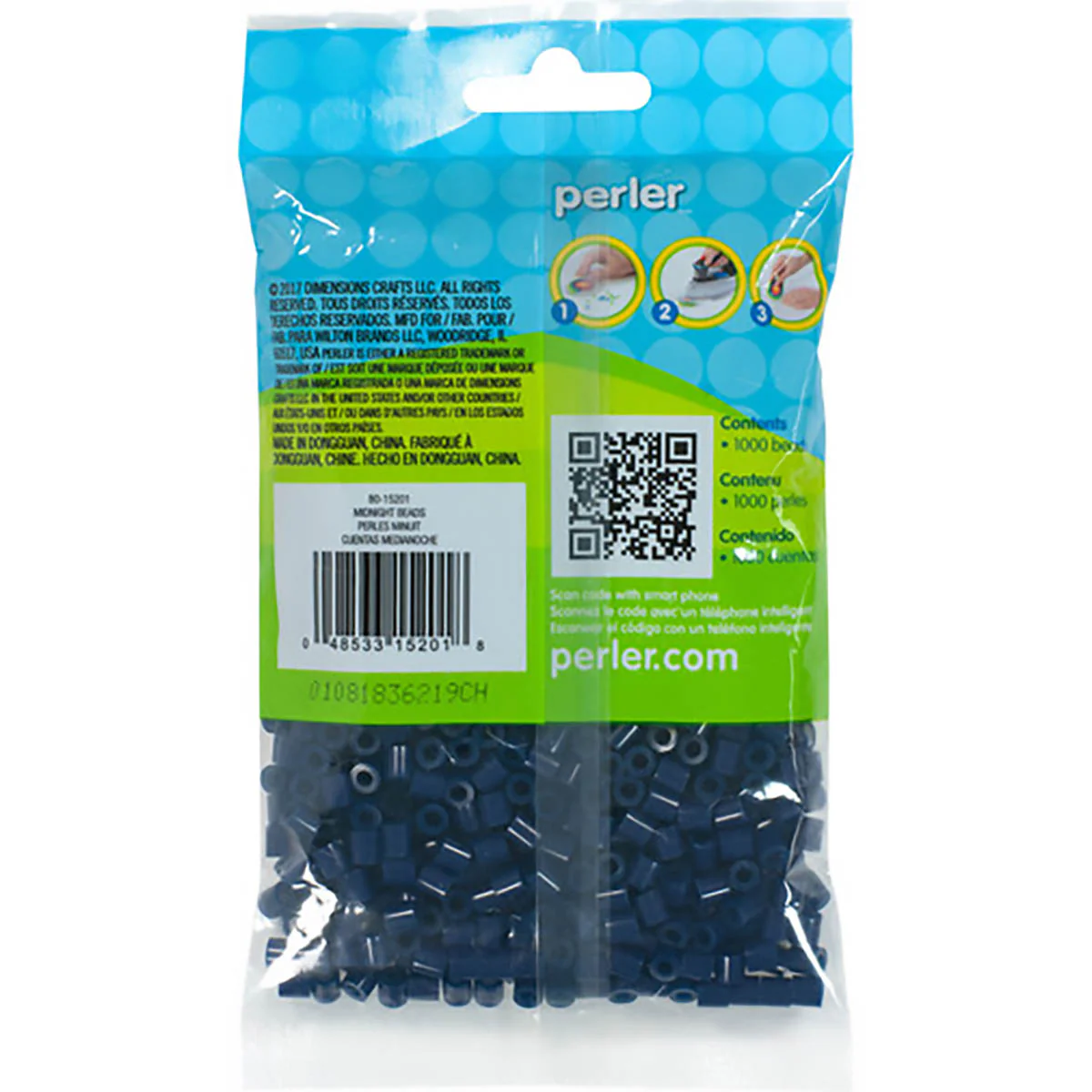 1,000 Perler Beads - Midnight - Image 3