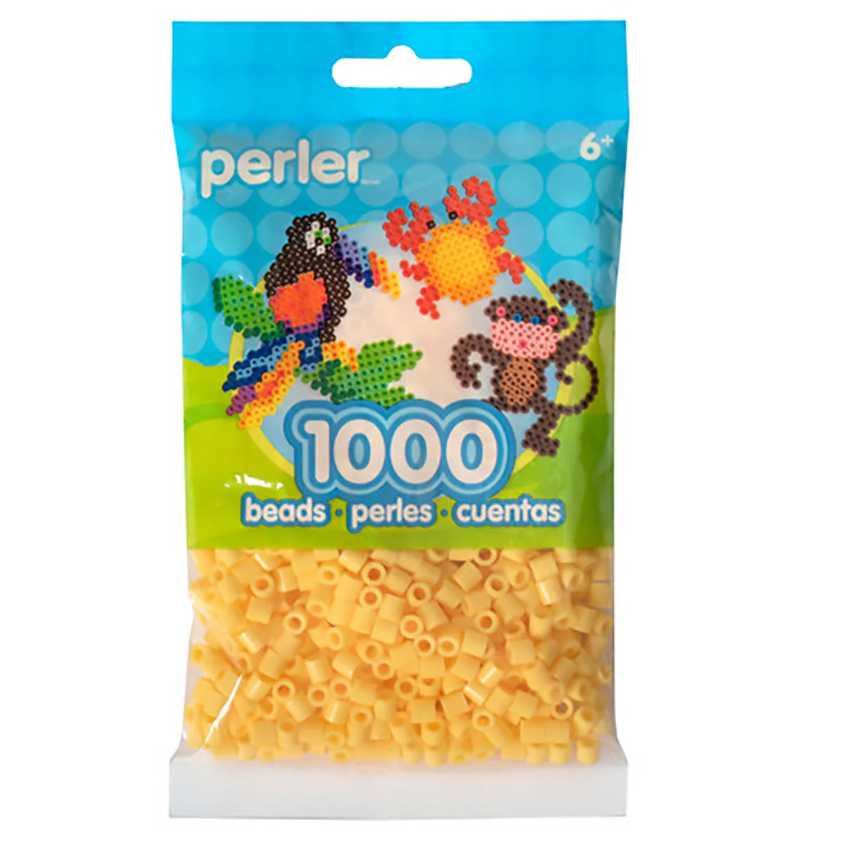 1,000 Perler Beads - Rich Butter - Image 2