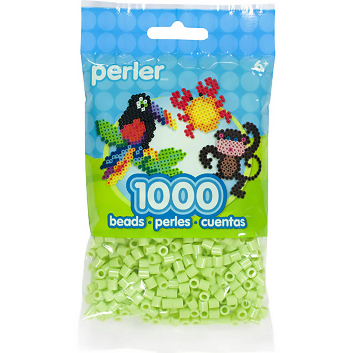 1,000 Perler Beads - Sour Apple - Image 2