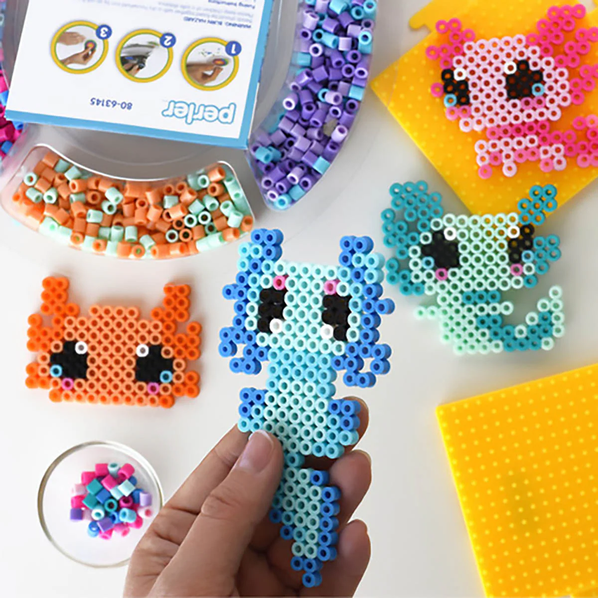 Perler Axolotl Fused Bead Activity Kit - Image 2