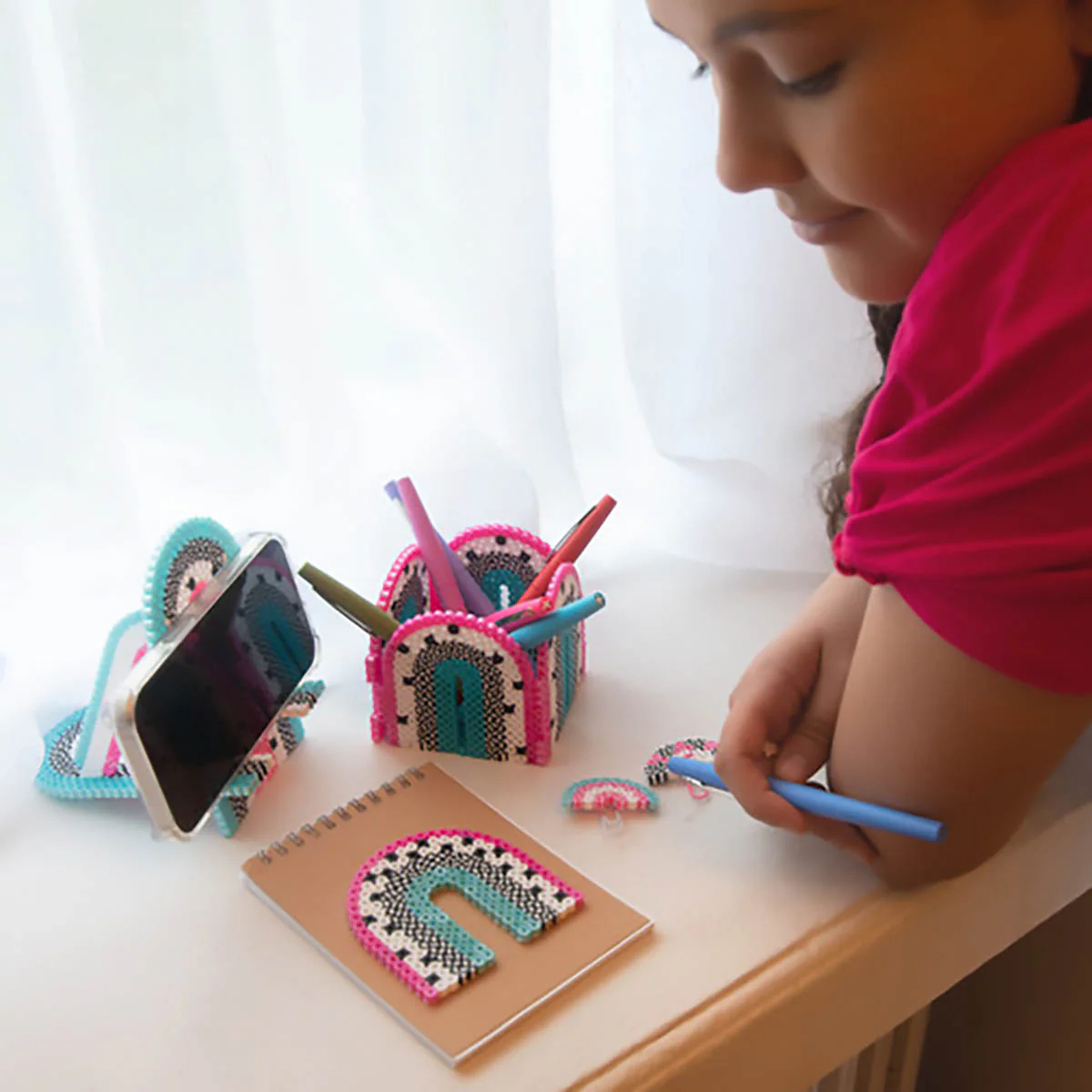 Perler Bead D.I.Y. Desk Organizer Activity Kit - Image 2