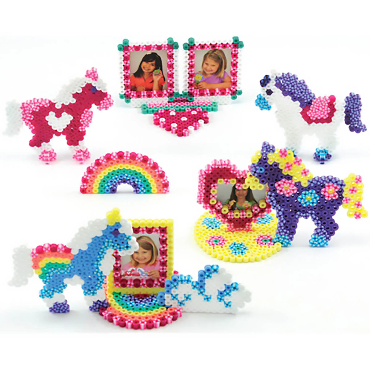 Perler Rainbow Pony Frames Activity Kit - Image 2